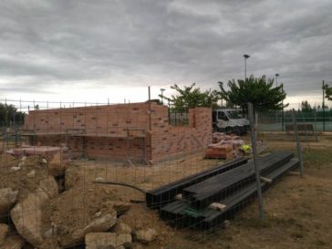 Nou edifici auxiliar a la zona esportiva