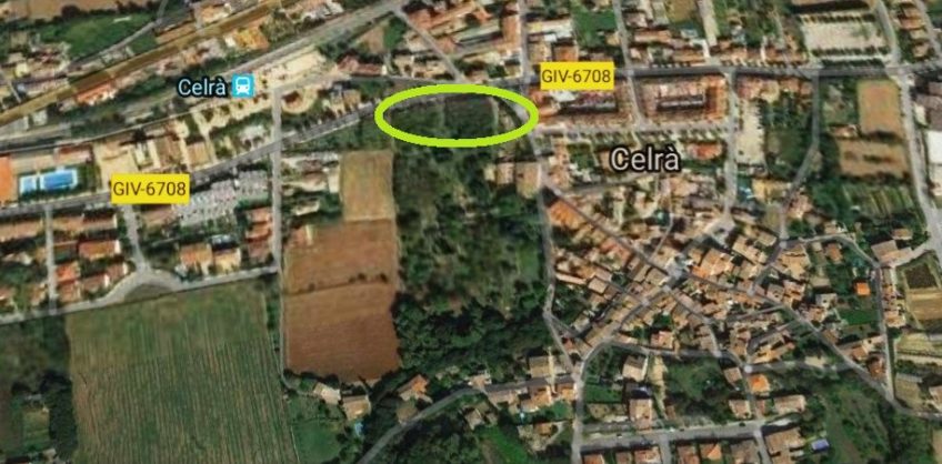 Terreny del nou parc urbà