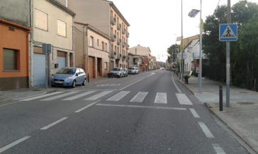 Imatge de la carretera de Palamós