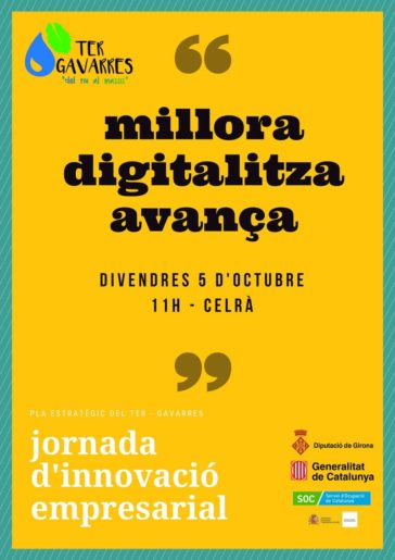 Cartell de la Jornada d'Innovació Empresarial