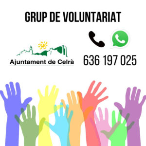 Imatge de difusió del grup de voluntariat