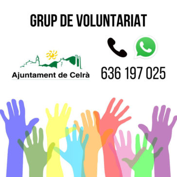 Imatge de difusió del grup de voluntariat