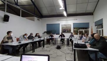 Imatge del ple del 8 de març de 2022