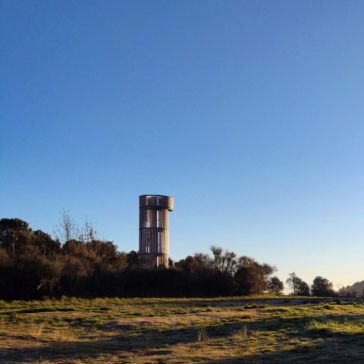 Imatge de la torre-mirador de Celrà