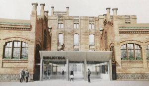 Imatge del projecte d'ampliació de la biblioteca municipal