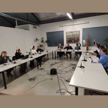 Imatge del ple del 10 de març
